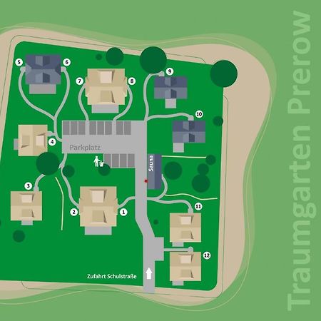 Traumgarten Haus Leidenschaft Prerow Buitenkant foto